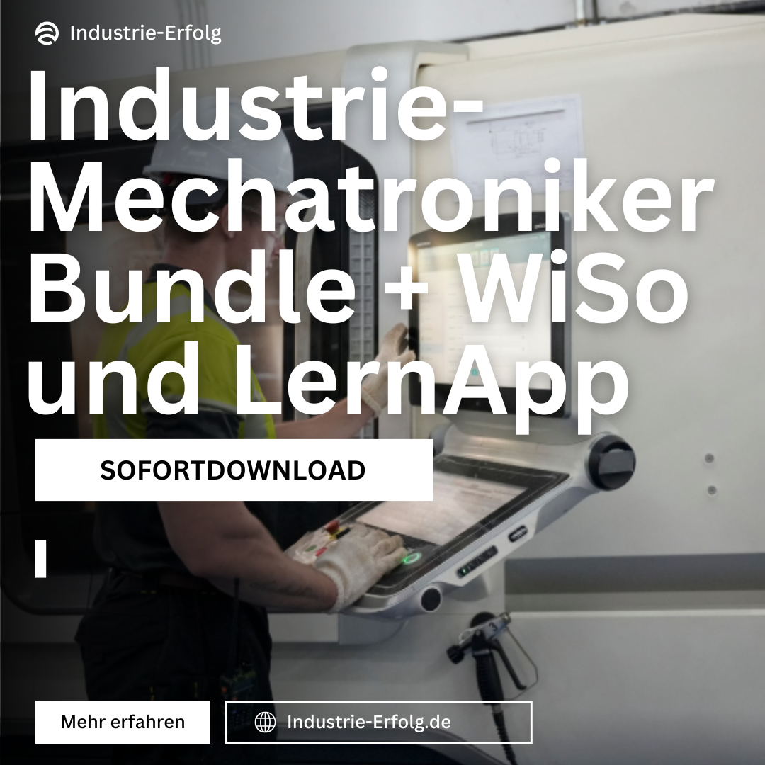 Industriemechatroniker Prüfungs-Bundle – AP Teil 2 (2026) + WiSo + Trainer-App